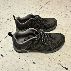 Ahnu Women’s Black and Gray Shoes 8.5